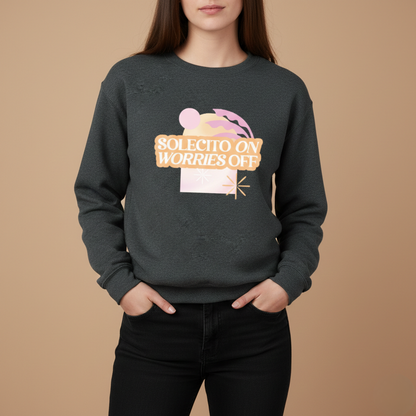 Sudadera - Solecito ON Worries OFF