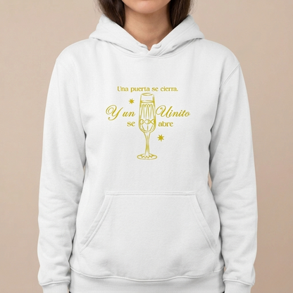 Sudadera con capucha - Un vinito se abre