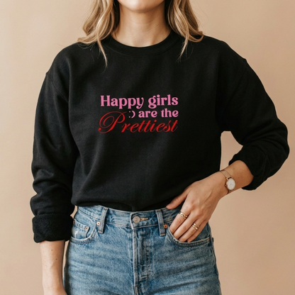 Sudadera- Happy girls are the prettiest