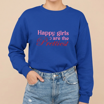 Sudadera- Happy girls are the prettiest