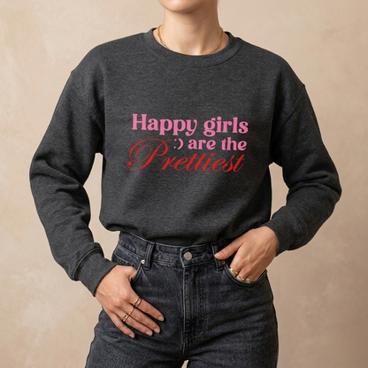 Sudadera- Happy girls are the prettiest
