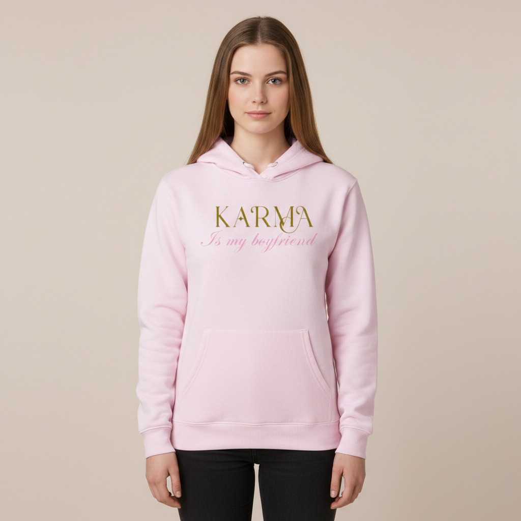 Sudadera con capucha - Karma is my boyfriend