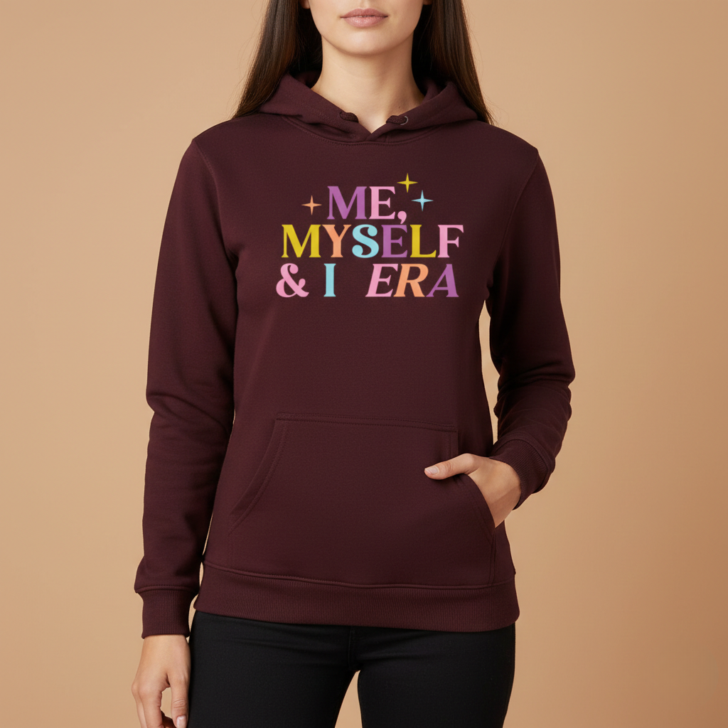 Sudadera con capucha - Me, myself and I era